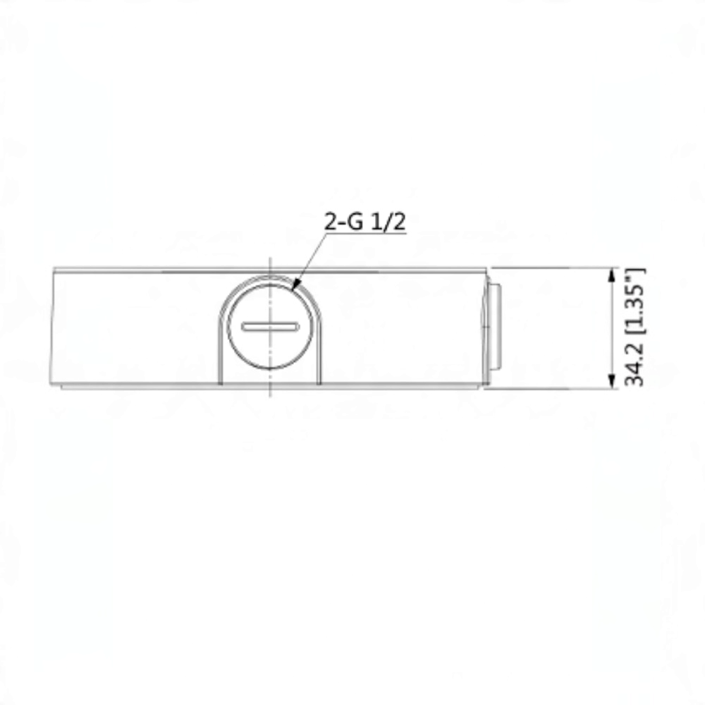 Caja de Conexiones para Cámaras Compatible Series T3A HDW8 HDW7 SD22 D3A Dahua DH-PFA137 - Imagen 2