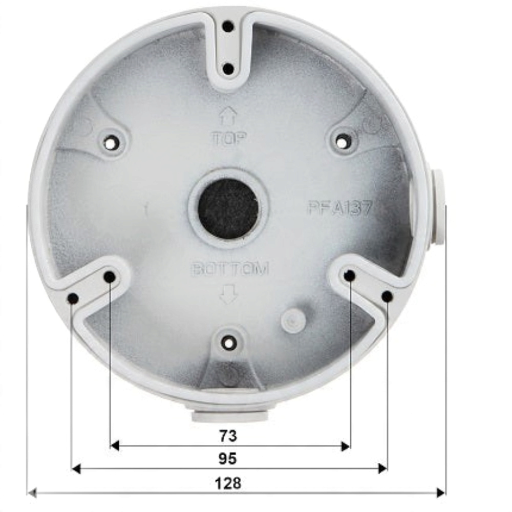 Caja de Conexiones para Cámaras Compatible Series T3A HDW8 HDW7 SD22 D3A Dahua DH-PFA137 - Imagen 5