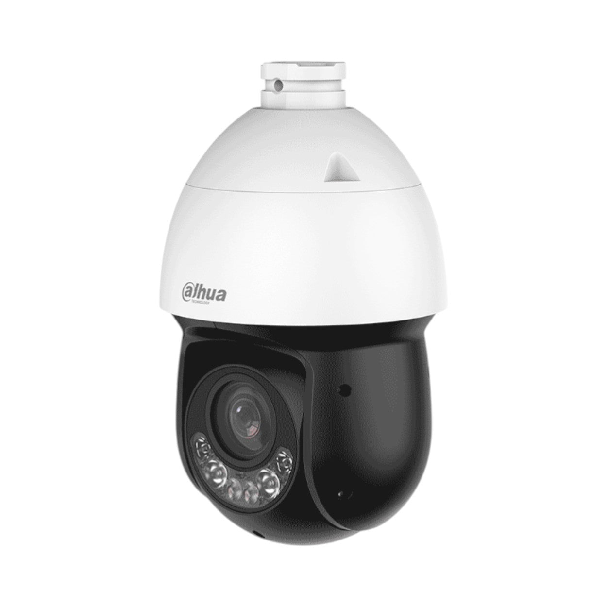 DAHUA DH-SD4D425MB-HNR- Cámara IP PTZ de 4MP/25x/ IR 100/ 50m luz cálida/ WizSense, detección facial/ Autotracking/ AcuPick/ Protección perimetral/ Iluminador dual Inteligente/SMD 4.0, WDR real, E/S de audio y alarmas/ ranura MicroSD/ IP67/PoE/ - Imagen 1