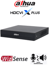 DVR HDCVI 4 Canales 5MP WizSense H.265+ 4+2 IP Audio Bidireccional SMD Plus Dahua DH-XVR1B04H-I/T - Imagen 1