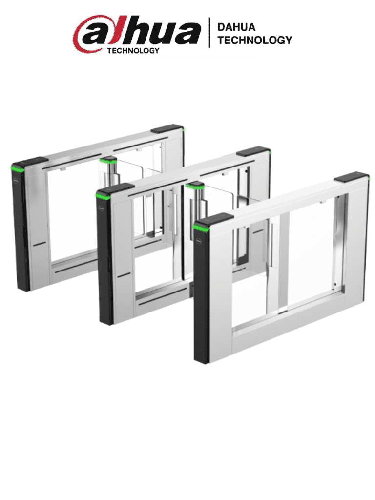 DAHUA DHI-ASGB622X-D Torniquete oscilante para Acceso Peatonal/ Acrílico/ Detector IR/ Función Anticolisión/ Conteo de Personas - Imagen 1