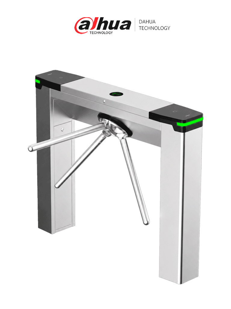 DAHUA DHI-ASGG120T - Torniquete Bidireccional 1 Millón de Ciclos, Pase 20 - 30 Personas por Minuto, Acero Inoxidable 304, Indicadores LED, Exterior Protegido, Compatible con Controles de Acceso. - Imagen 1