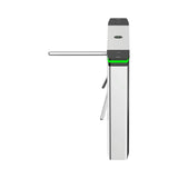 DAHUA DHI-ASGG520T-Es un torniquete peatonal fabricado en acero inoxidable. Ofrece ajuste de tiempo de desbloqueo, indicadores de luz y sonido ajustables, y funciones de emergencia. Incluye lector de entrada/salida y controlador, garantizando seguridad. - Imagen 2