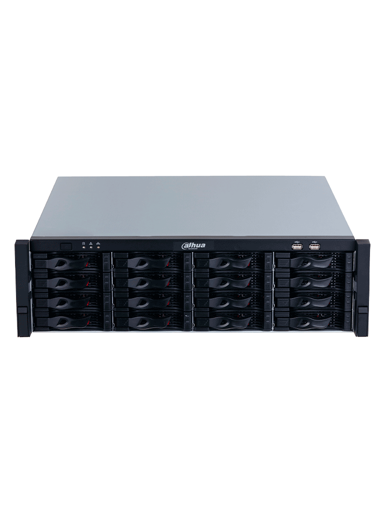 DAHUA DHI-NVR616H-64-XI - NVR de 64 canales IP Wizmind/ H.265+/ Grabación IA/ Soporta 8 ch face detection y recognition, 40 bases de datos de rostros, 32 canales proyección perimetral 32 canales smd plus - Imagen 2