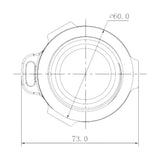 Adaptador Para Brazo De Pared Pfb300w O Montaje En Techo DH-PFA111 - SILYMX