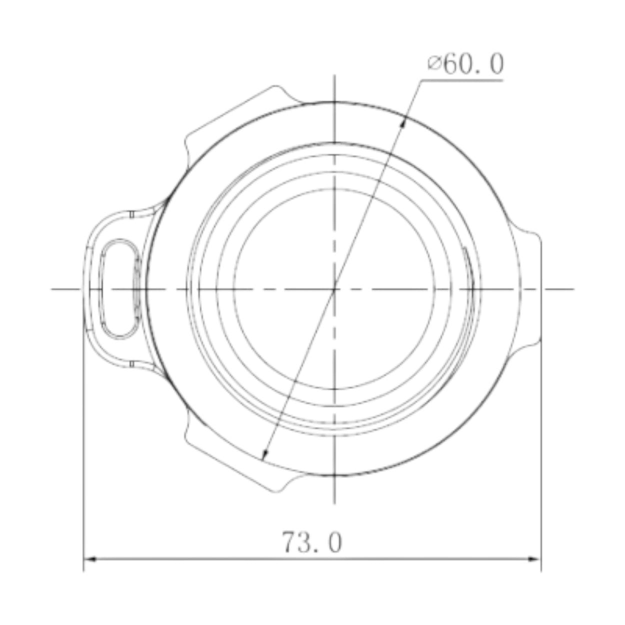 Adaptador Para Brazo De Pared Pfb300w O Montaje En Techo DH-PFA111 - SILYMX