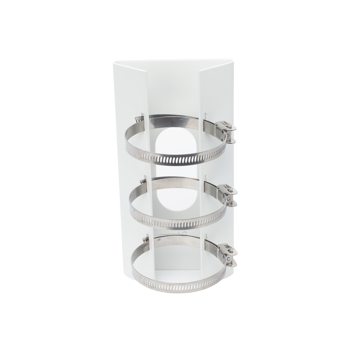Montaje Vertical para Poste / Material de Acero Inoxidable HIKVISION - Imagen 4