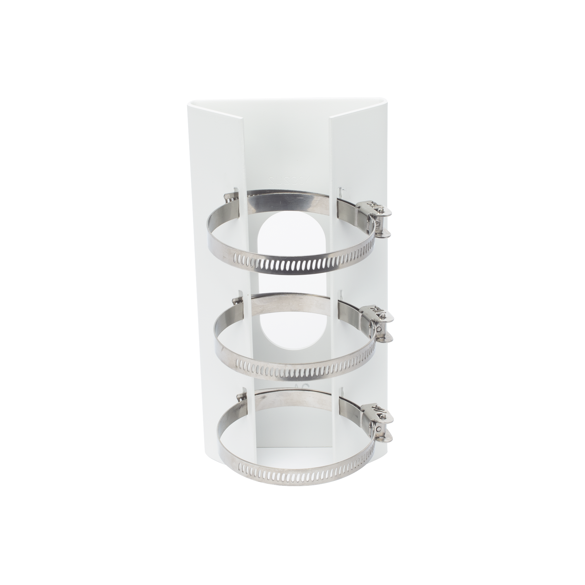 Montaje Vertical para Poste / Material de Acero Inoxidable HIKVISION - Imagen 4