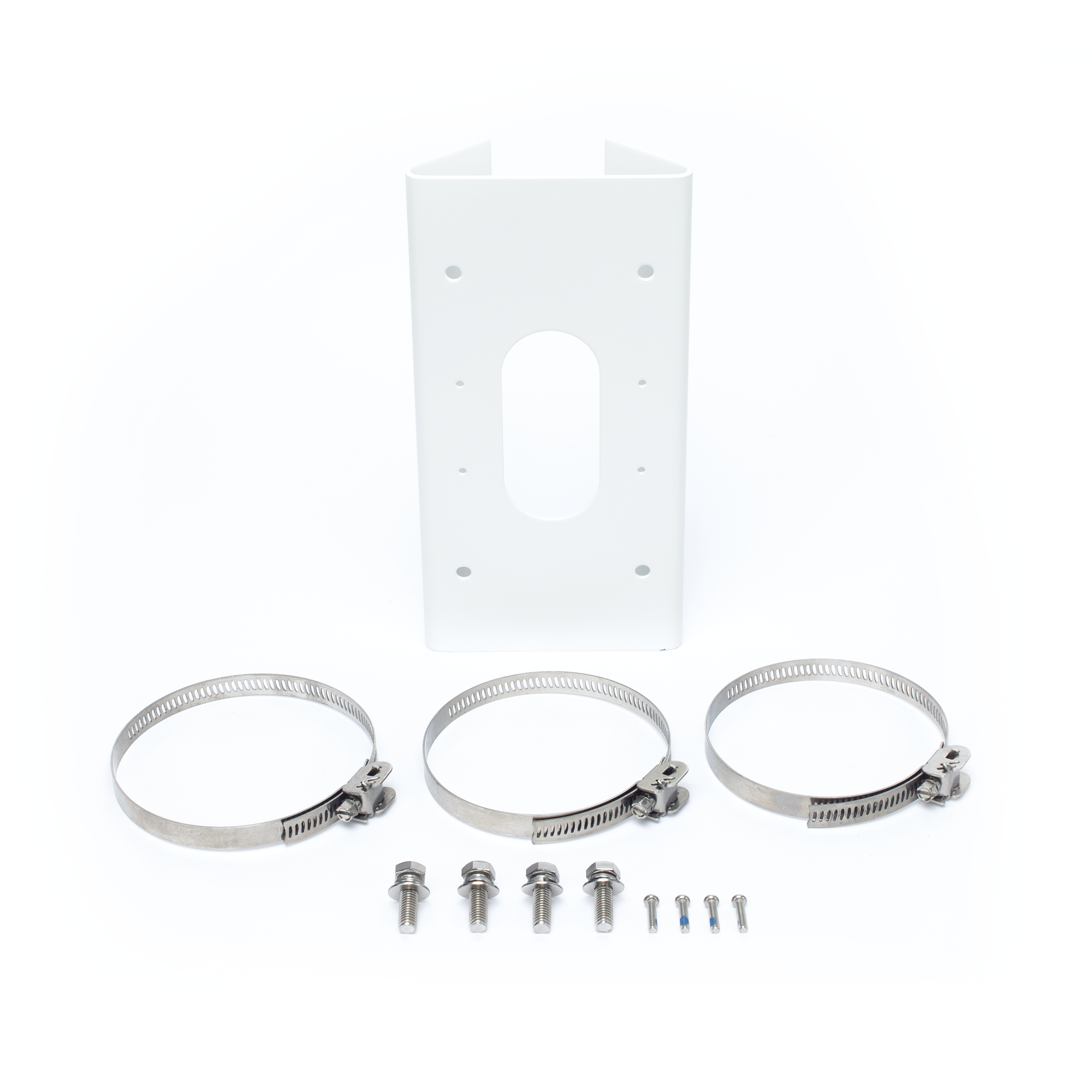 Montaje Vertical para Poste / Material de Acero Inoxidable HIKVISION - Imagen 5
