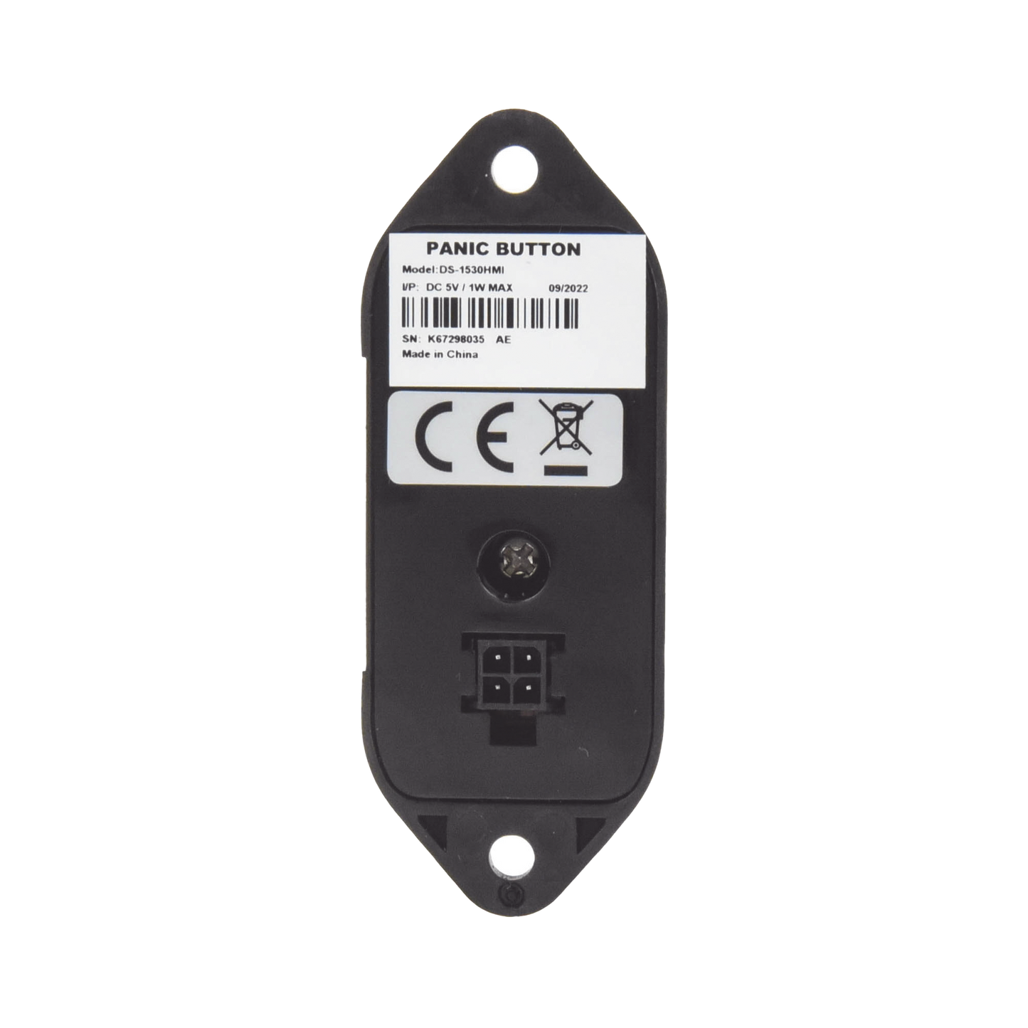 Botón de pánico para Activación de Alarma de Emergencia / Compatible con DVR´s Móviles HIKVISION - Imagen 4