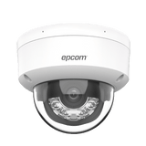 Camaras IP DomoHIKVISIONDS-2CD1143G2-LIUFCámara Domo IP 4MP ColorVu Dual Light Micrófono Integrado AcuSense PoE IK08 IP67 Hikvision DS - 2CD1143G2 - LIUF - SILYMX