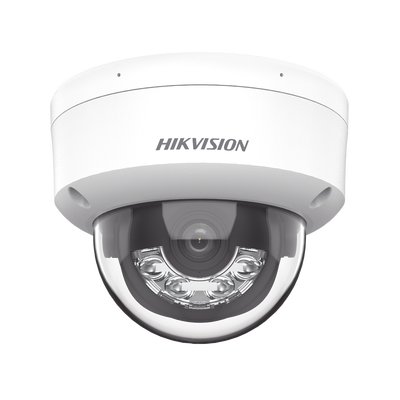 Dual Light Domo IP 6 Megapixel Lente 2.8 mm 30 mts IR + 30 mts Luz Blanca Micrófono Integrado ACUSENSE Lite Exterior IP67 H.265 PoE ONVIF DS-2CD1163G2-LIU HIKVISION - Imagen 3