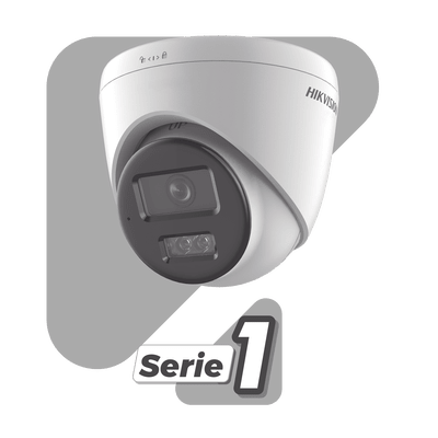 Camaras IP TurretHIKVISIONDS-2CD1363G2-LIU(F)Camara Turret IP 6MP Dual Light IR 30m Luz Blanca 30m Lente 2.8mm Microfono AcuSense Lite PoE Hikvision DS - 2CD1363G2 - LIU(F) - SILYMX