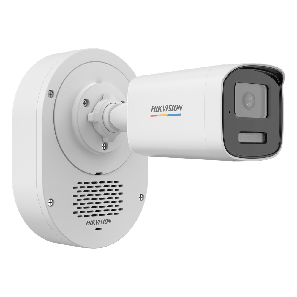 [SoundMax + ColorVu 3.0 + MD 3.0] Bala IP 4 Megapixel / Lente 4 mm / 50 mts IR + 50 mts Luz Blanca / Micrófono Integrado / ACUSENSE Lite / Exterior IP67 / WDR 120 dB / PoE / Micro SD HIKVISION - Imagen 2