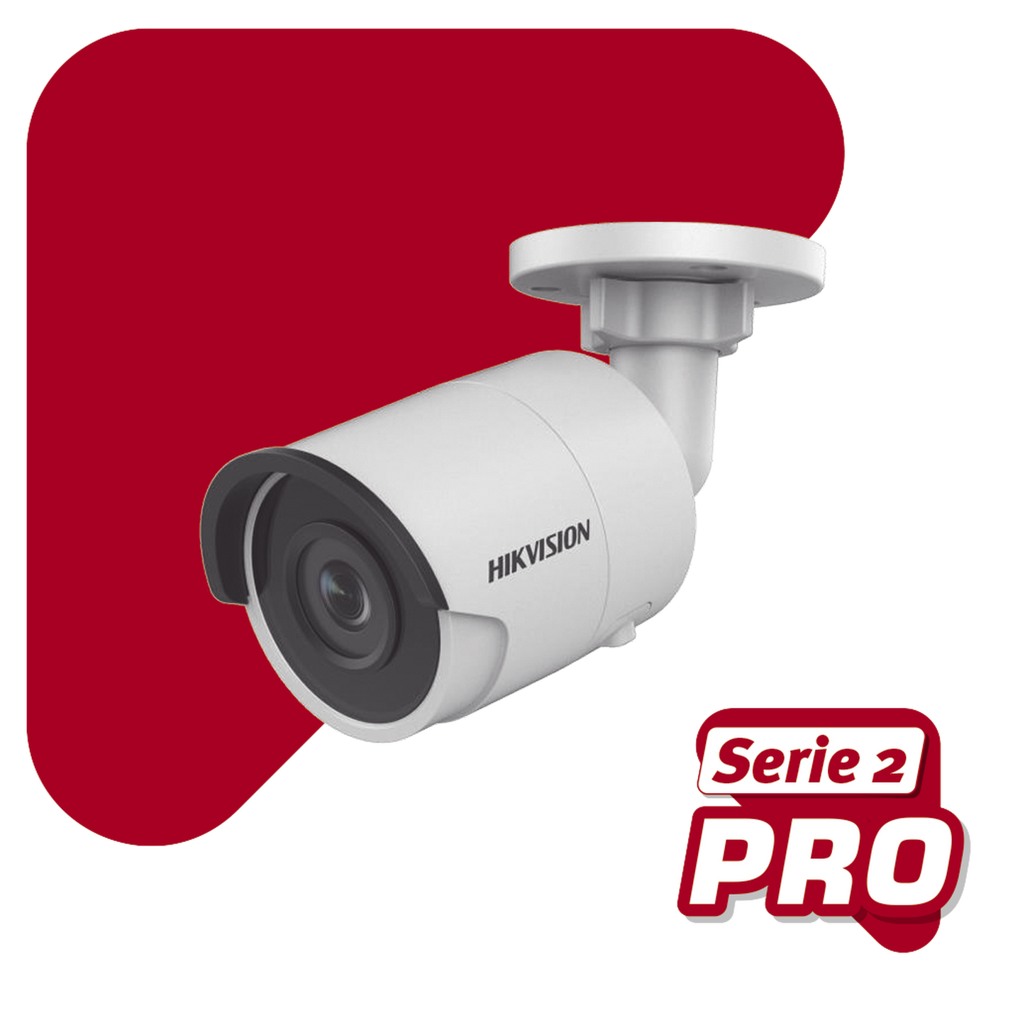 Bala IP 6 Megapixeles / Serie PRO / 30 mts IR EXIR / Exterior IP67 / Lente 2.8 mm / WDR 120 dB / PoE / Micro SD / Videoanaliticos Integrados HIKVISION - Imagen 2