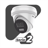 Camaras IP TurretHIKVISIONDS-2CD2363G2-LI2UCamara Turret IP 6MP AcuSense Dual Light 2 Microfonos Lente 2.8mm IR 30m PoE Hikvision DS - 2CD2363G2 - LI2U - SILYMX