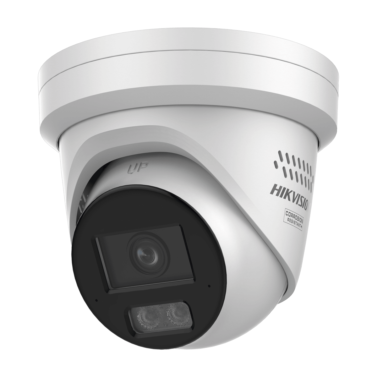 Camaras IP DomoHIKVISIONDS-2CD2387G3-LIS2UY/SRBCámara IP Turret 8MP ColorVu 3.0 Dual Light IR 30m 2 Micrófonos Estrobo AcuSense 3.0 IP67 Hikvision DS - 2CD2387G3 - LIS2UY/SRB - SILYMX