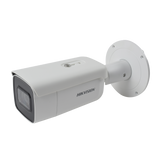 Bala IP 4 Megapixel / 50 mts IR EXIR / Exterior IP67 / IK10 / WDR 120 dB / PoE + / Audio y Alarmas / Lente Mot. 2.8 a 12 mm / Videoanaliticos Integrados HIKVISION - Imagen 1