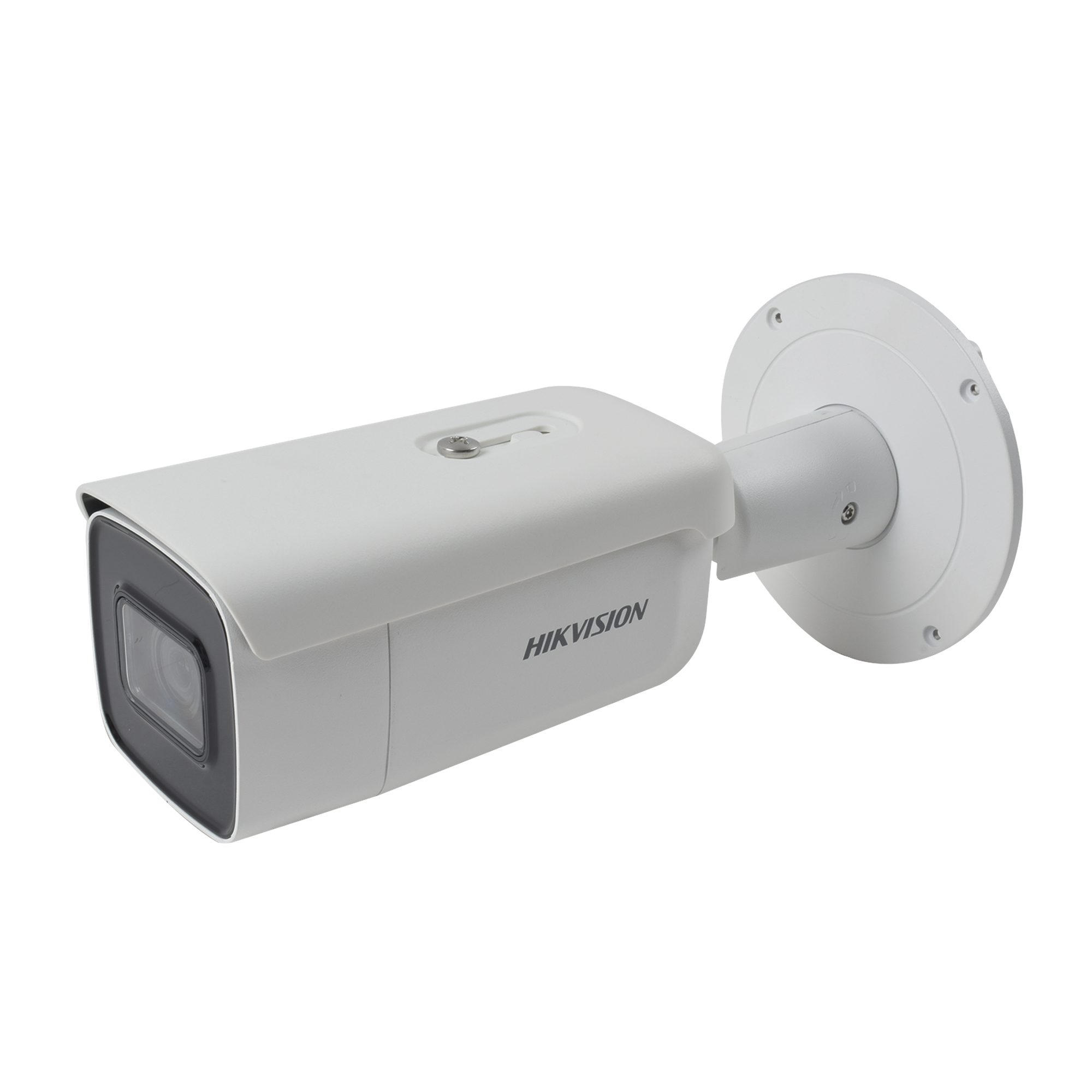 Bala IP 4 Megapixel / 50 mts IR EXIR / Exterior IP67 / IK10 / WDR 120 dB / PoE + / Audio y Alarmas / Lente Mot. 2.8 a 12 mm / Videoanaliticos Integrados HIKVISION - Imagen 1