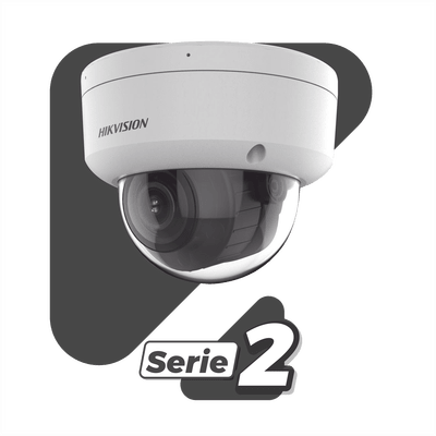Camaras IP DomoHIKVISIONDS-2CD2783G2-LIZS2UCamara Domo IP 8MP 4K AcuSense Lente Motorizado 2.8 - 12mm IR 40m Dual Light 2 Micrófonos Hikvision DS - 2CD2783G2 - LIZS2U - SILYMX