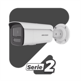Camaras IP BalaHIKVISIONDS-2CD2T63G2-4LI2UCámara Bala IP 6MP Dual Light 2 Micrófonos AcuSense IR 80m Hikvision DS - 2CD2T63G2 - 4LI2U - SILYMX