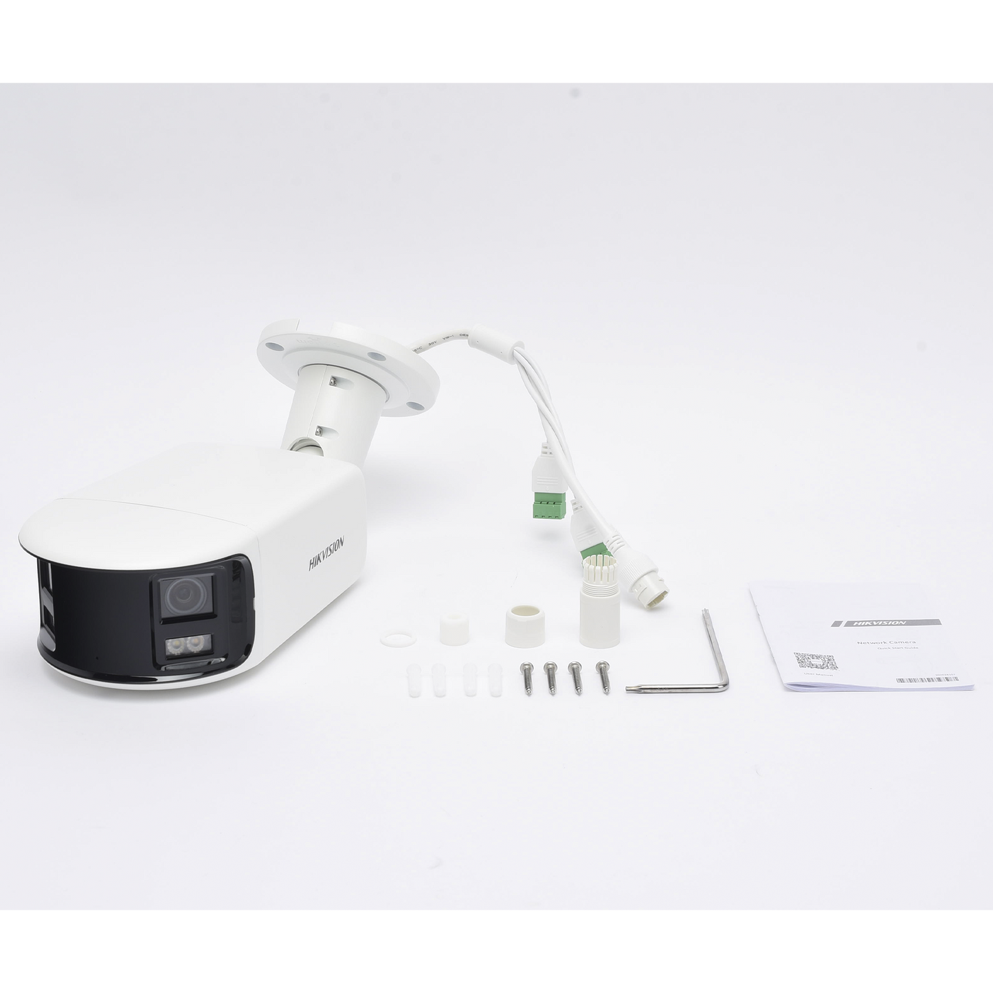 Cámara Ip 8mp 4k 4mm 180° Colorvu Poe Ip67 Acusense 40mts Ir DS-2CD2T87G2-PLSU/SL(C) HIKVISION - Imagen 2