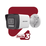 Camaras IP BalaHIKVISIONDS-2CD3041G2-LIUFCamara Bala IP 4MP Dual Light IR 30m Luz Blanca 20m Microfono PoE H.265 Exterior Hikvision DS - 2CD3041G2 - LIUF - SILYMX