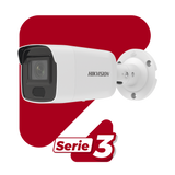 Bala IP 6 Megapixel Lente 2.8 mm 40 mts IR Exterior IP67 PoE ACUSENSE DARKFIGHTER Alarmas y Audio I/O ONVIF Micro SD 4 Analíticos: AcuSense, Detección Facial, Conteo de Personas por Cruce y Zona DS-2CD3066G2-IS(H) HIKVISION - Imagen 1