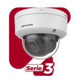 Domo IP 6 Megapixel / Lente 2.8 mm / 40 mts IR / Exterior IP67 / IK10 / Microfono Integrado / DARKFIGHTER / Audio y Alarma I/O / PoE / ONVIF / Micro SD / 4 Analíticos: AcuSense, Deteccion Facial, Conteo de Personas por Cruce y Zona HIKVISION - Imagen 1