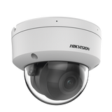 Domo IP 6 Megapixel / Lente 2.8 mm / 40 mts IR / Exterior IP67 / IK10 / Microfono Integrado / DARKFIGHTER / Audio y Alarma I/O / PoE / ONVIF / Micro SD / 4 Analíticos: AcuSense, Deteccion Facial, Conteo de Personas por Cruce y Zona HIKVISION - Imagen 2