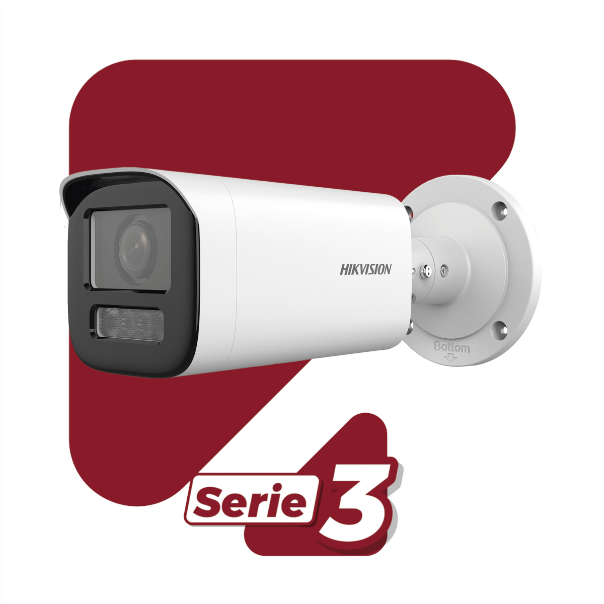 Camaras IP BalaHIKVISIONDS-2CD3641G2-LIZSCamara Bala IP 4MP Lente Motorizado 2.7 - 13.5mm Dual Light IR 50m WDR PoE Hikvision DS - 2CD3641G2 - LIZS - SILYMX