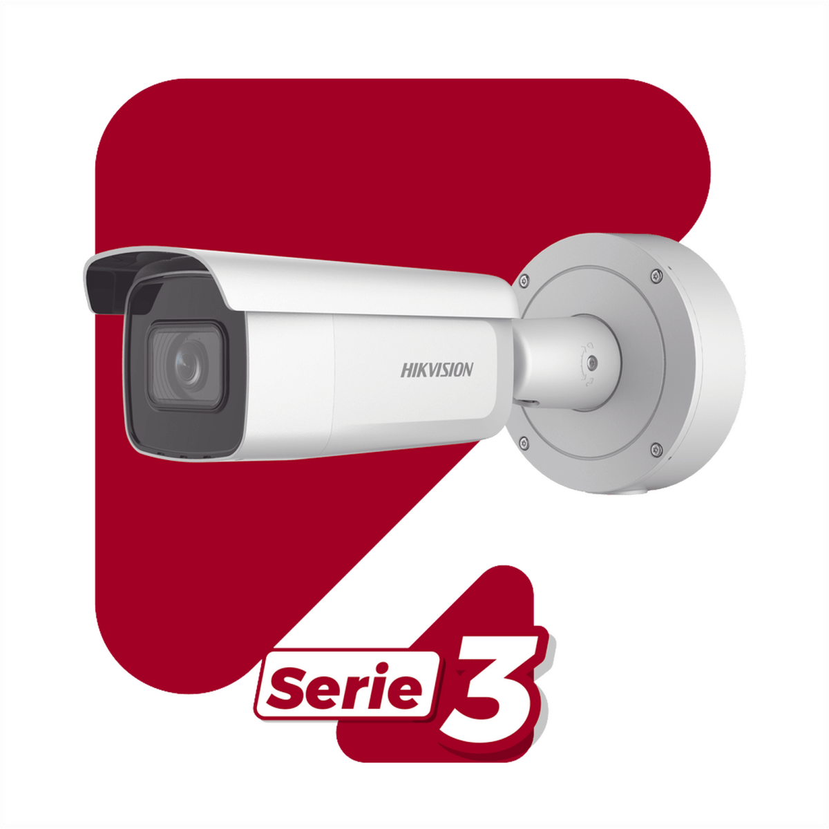 Camaras IP BalaHIKVISIONDS-2CD3646G2T-IZS/7(H)Cámara Bala IP 4MP AcuSense Lente Motorizado 7 - 35mm IR 80m PoE+ WDR Detección Facial Hikvision DS - 2CD3646G2T - IZS/7(H) - SILYMX