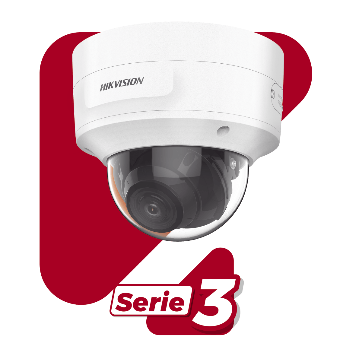 Camaras IP DomoHIKVISIONDS-2CD3746G2-IZS(H)Cámara Domo IP 4MP Lente Motorizado 2.7 - 13.5mm DarkFighter AcuSense IR 40m PoE+ Hikvision DS - 2CD3746G2 - IZS(H) - SILYMX