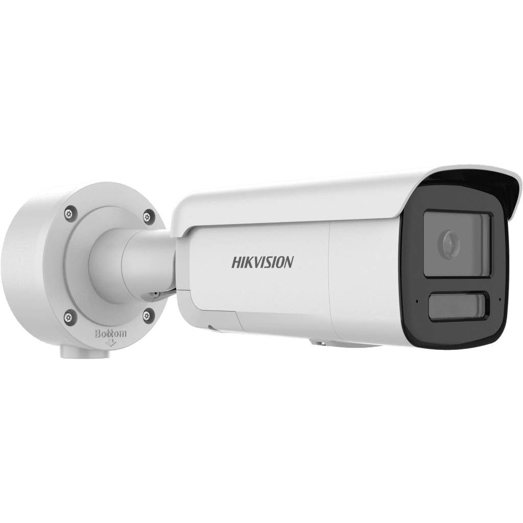 Camaras IP BalaHIKVISIONDS-2CD3T47G3-LISUY/SLCamara Bullet IP 4MP Proteccion Activa Audio DARKFIGHTER IR 60m PoE+ Hikvision DS - 2CD3T47G3 - LISUY/SL - SILYMX