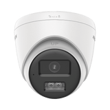 Camaras Analogicas DomoHIKVISIONDS-2CE78U0T-LXTSCámara Turret HD - TVI 8MP 4K ColorVu Audio Bidireccional Sirena Estrobo Dual Light IR 40m IP67 Hikvision DS - 2CE78U0T - LXTS - SILYMX