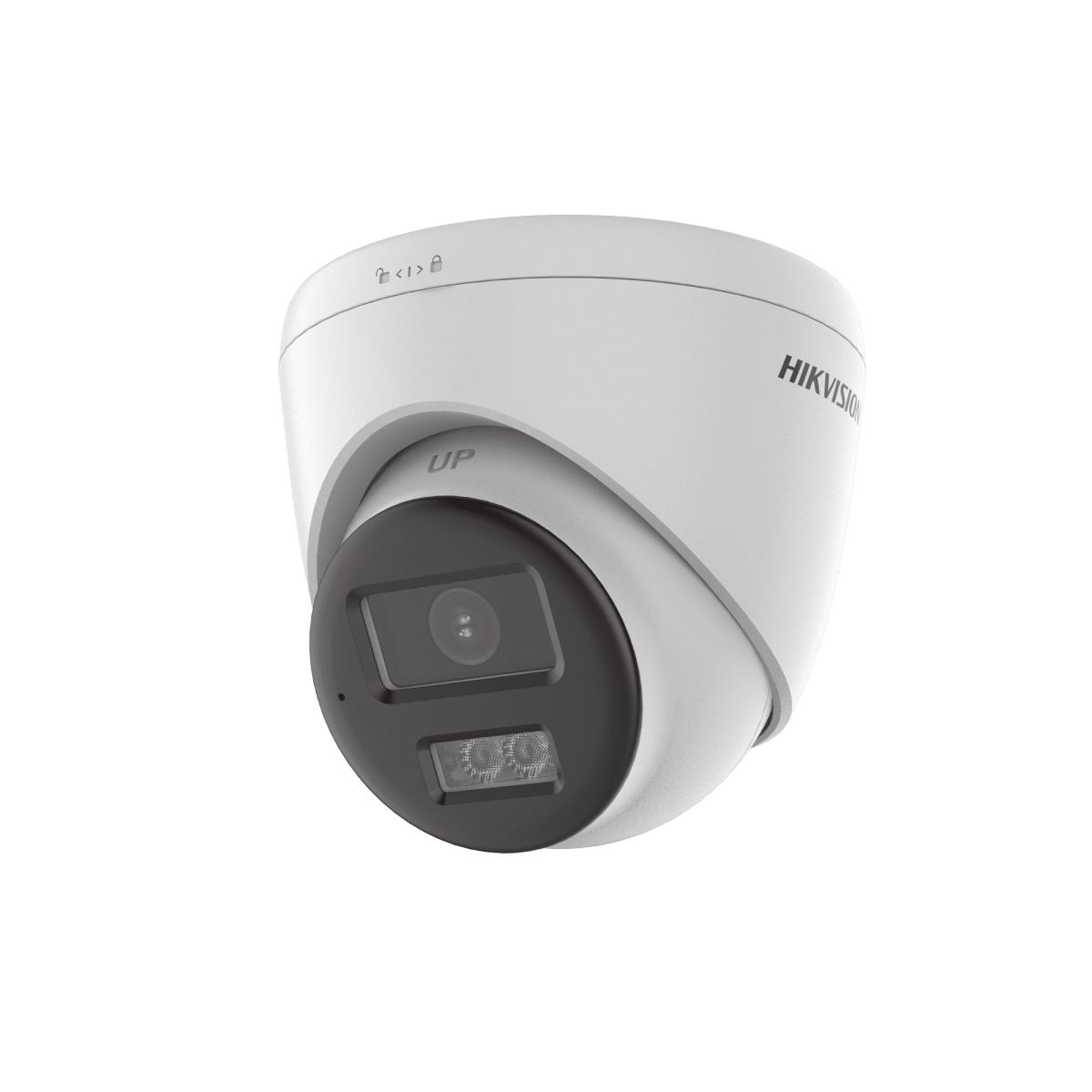 Camaras Analogicas DomoHIKVISIONDS-2CE78U0T-LXTSCámara Turret HD - TVI 8MP 4K ColorVu Audio Bidireccional Sirena Estrobo Dual Light IR 40m IP67 Hikvision DS - 2CE78U0T - LXTS - SILYMX