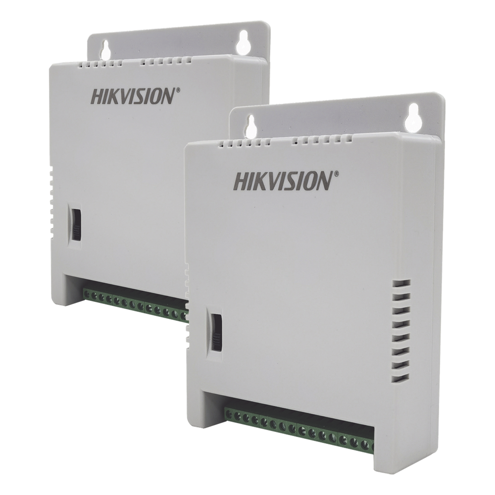 Fuente de Poder Regulada 16 Salidas 12/13.5/15 VCC 1 A por Salida Entrada 90-130 VCA Hikvision DS-2FA1205-C8/X2 - Imagen 1