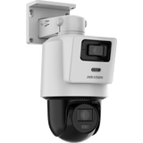 Cámara PTZ TandemVu 4 MP + 4 MP / Lentes 2.8 mm + 8 mm / Dual Light IR + Blanca 30 m / IP66 / Audio Bidireccional HIKVISION - Imagen 2