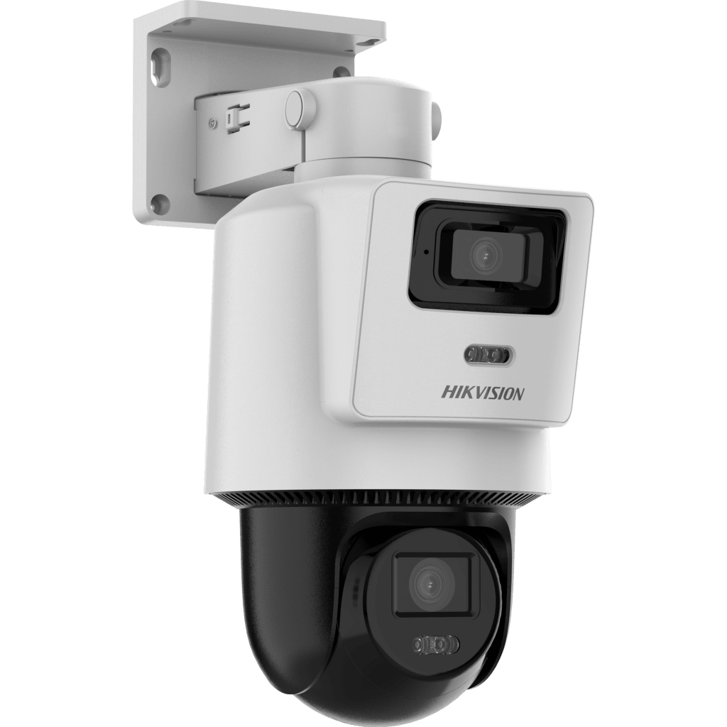 Cámara PTZ TandemVu 4 MP + 4 MP / Lentes 2.8 mm + 8 mm / Dual Light IR + Blanca 30 m / IP66 / Audio Bidireccional HIKVISION - Imagen 2