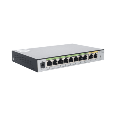 Routers Firewalls BalanceadoresHIKVISIONDS-3WG210GP-SIRouter Gigabit PoE+ 8 Puertos 2 WAN 200 Clientes Hikvision DS - 3WG210GP - SI - SILYMX