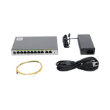 Routers Firewalls BalanceadoresHIKVISIONDS-3WG210GP-SIRouter Gigabit PoE+ 8 Puertos 2 WAN 200 Clientes Hikvision DS - 3WG210GP - SI - SILYMX