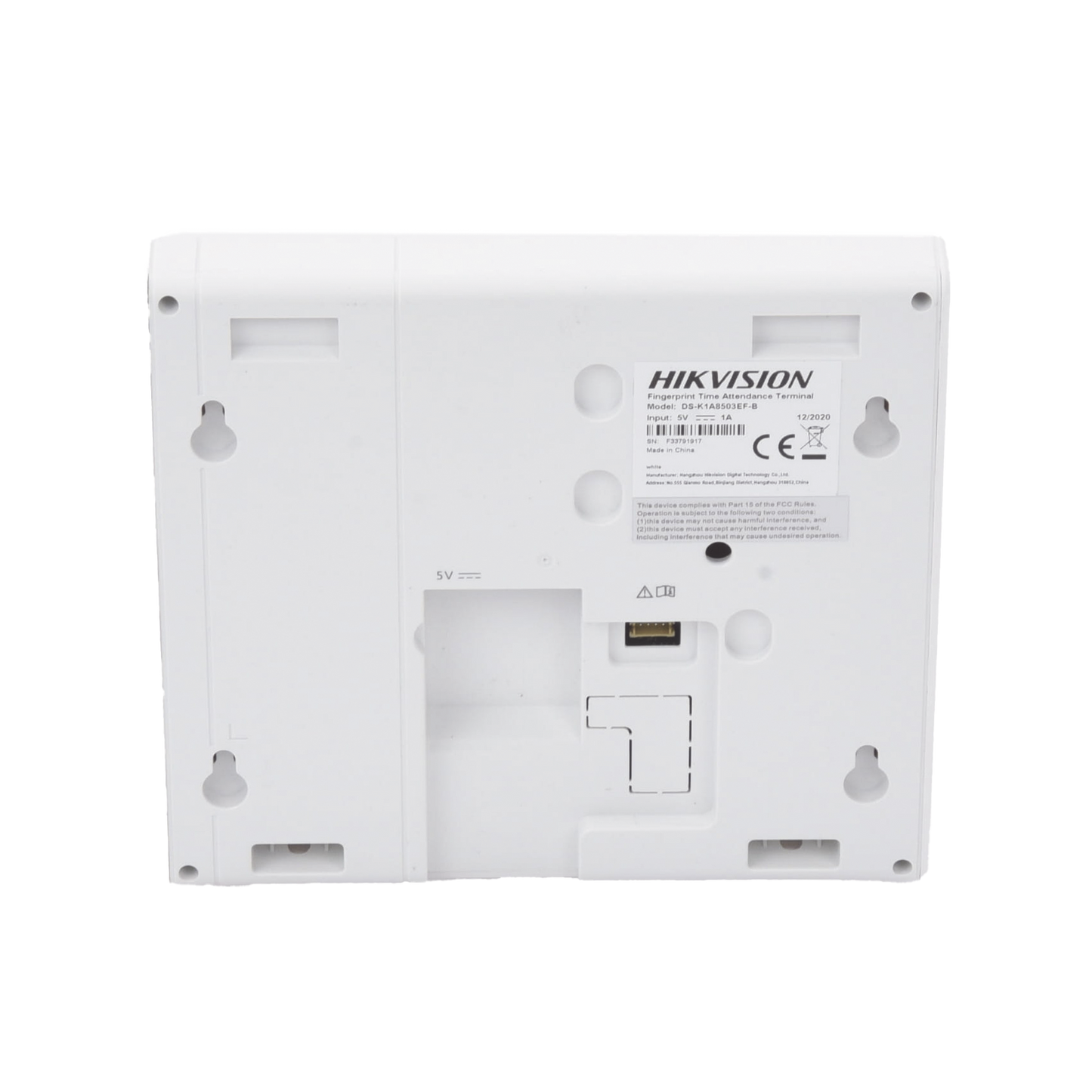 Checador de Huella con Batería de Respaldo / Reportes por USB / 1,000 Usuarios / Lector de Tarjetas EM / Uso con iVMS-4200 HIKVISION - Imagen 2