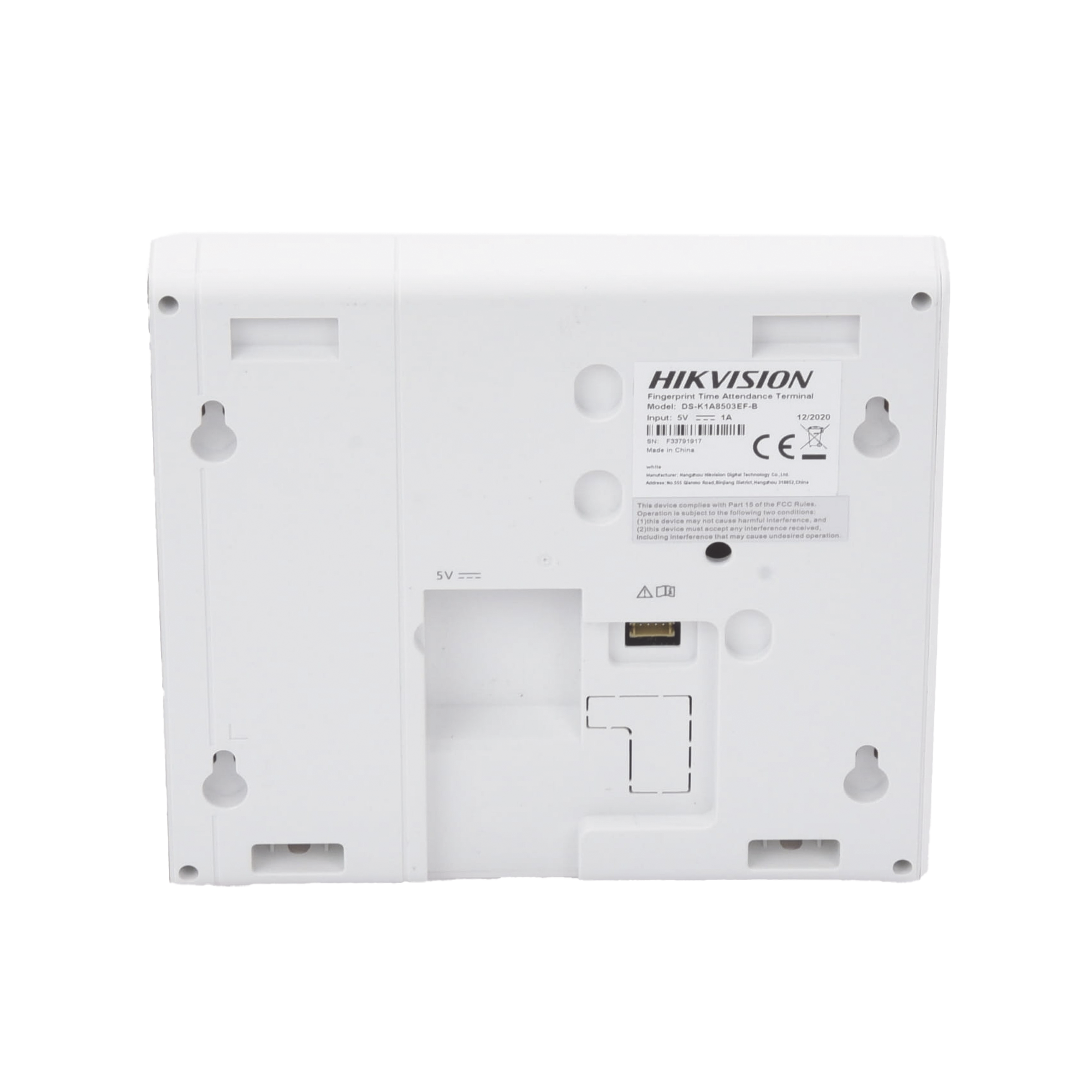 Checador de Huella con Batería de Respaldo / Reportes por USB / 1,000 Usuarios / Lector de Tarjetas EM / Uso con iVMS-4200 HIKVISION - Imagen 2
