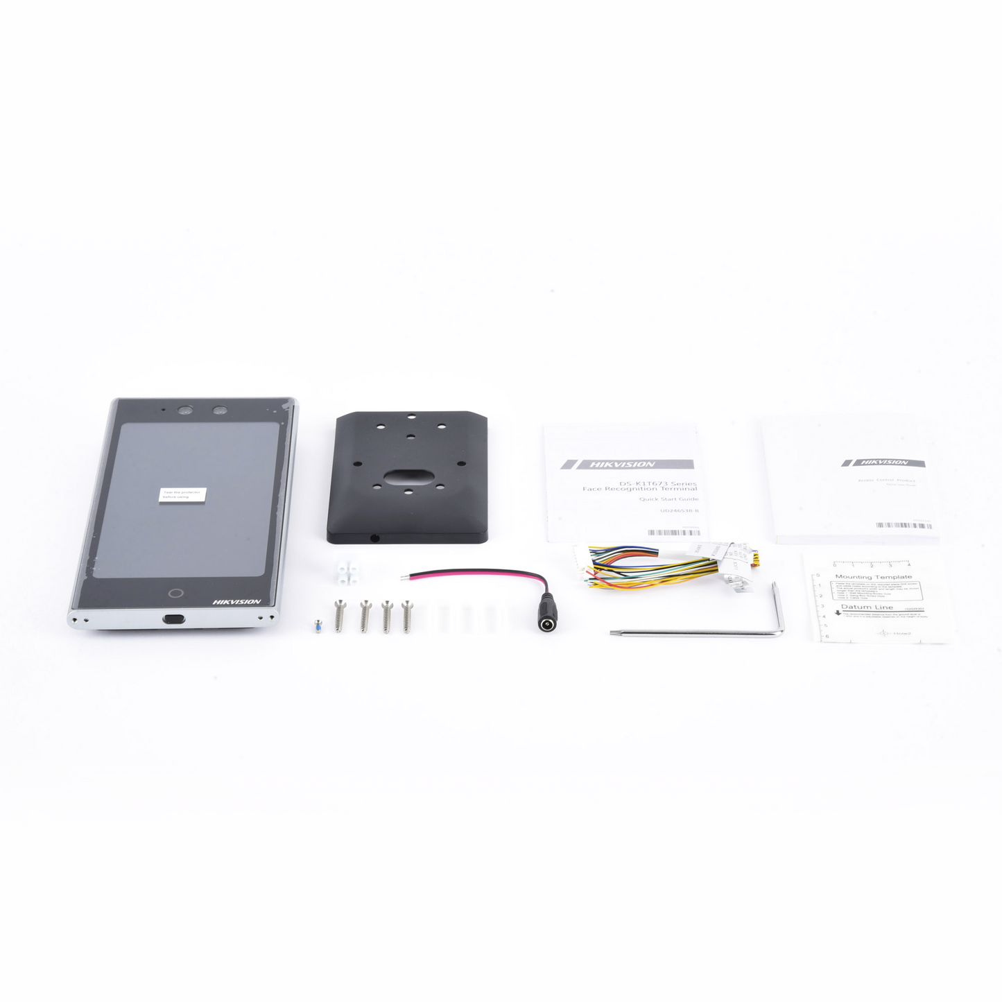 Terminal Facial Min Moe WiFi con pantalla de 7" Protección IP65 / 10,000 rostros y 50,000 tarjetas Soporta módulo lector de Huella QR y Bluetooth HIKVISION - Imagen 6