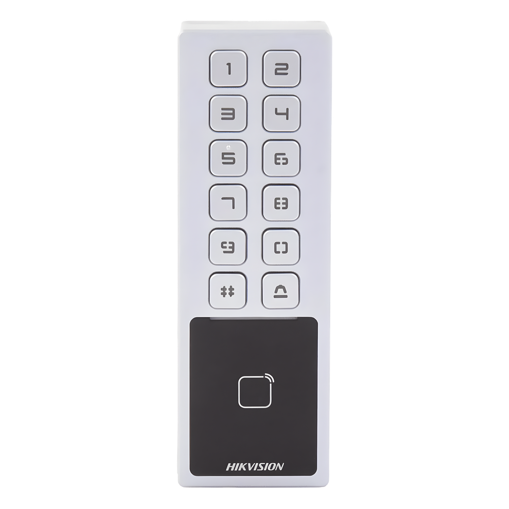 Teclado y lector de tarjetas para accesos autonomo en exterior HIKVISION - Imagen 2