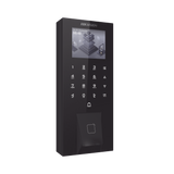Biometrico IP65 WiFi PoE para Acceso y Asistencia / 5,000 Huellas y Tarjetas / Administración en la Nube con HikConnect Teams / Salida 12 Vcd para Chapa HIKVISION - Imagen 1
