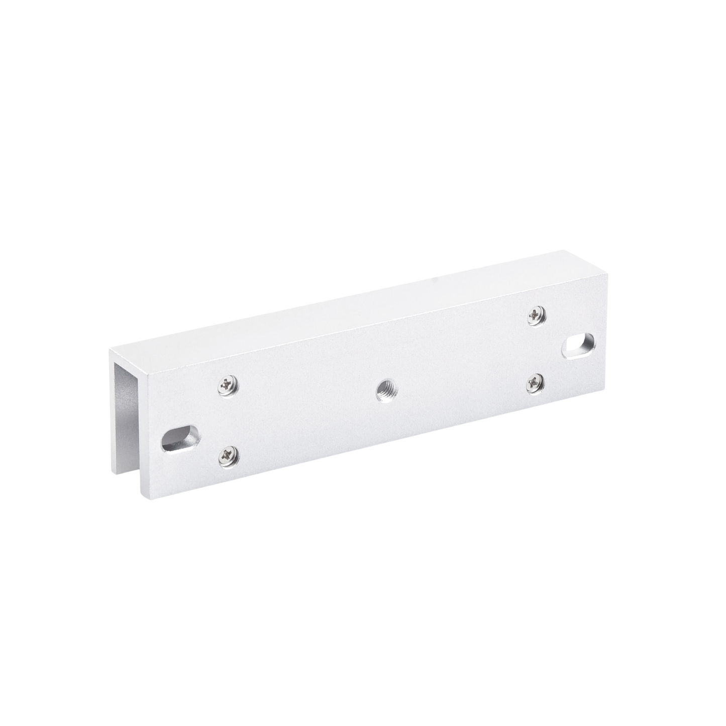 Montaje en "U" para Instalación de Chapa Magnética DS-K4H258S en Puerta de Cristal (Vidrio) HIKVISION - Imagen 3