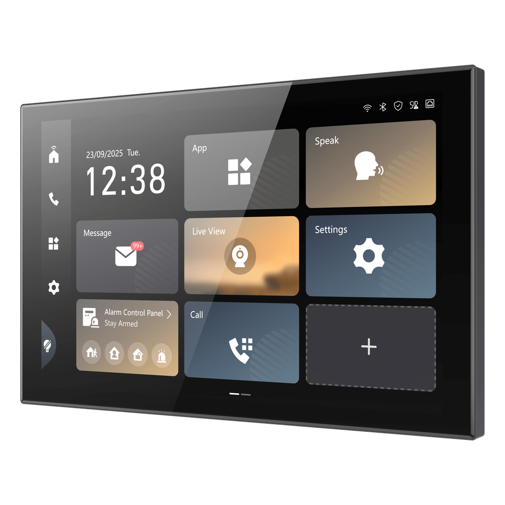Monitor Táctil IP / 10.1" Full HD+ / Android 14 / Wi-Fi 6 / PoE / Audio Dual / Gestión Unificada HIKVISION - Imagen 1
