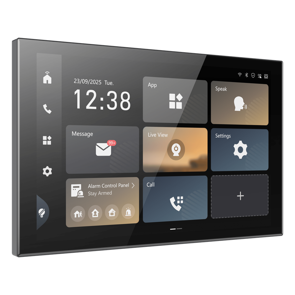 Monitor Táctil IP / 10.1" Full HD+ / Android 14 / Wi-Fi 6 / PoE / Audio Dual / Gestión Unificada HIKVISION - Imagen 2
