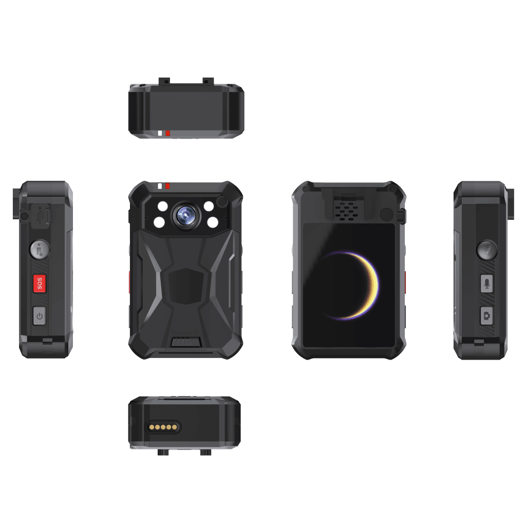 Body Camera Portátil / Grabación a 2K / Pantalla 2.4" LCD / IP68 / H.265 / 64GB de Almacenamiento / GPS / WIFI / 3G y 4G / Fotos de Hasta 40 Megapixel / Micrófono Integrado HIKVISION - Imagen 1